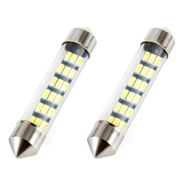 LED STANDARD 3014 18SMD Festoon C5W C10W C3W 41mm White 12V image 1