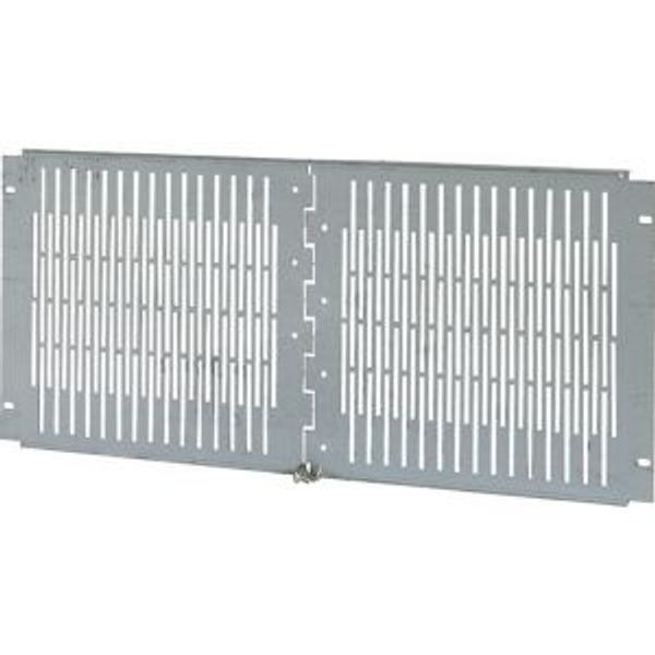 XTPPCBV3-H350W800 Partition, ventilated, for power feeder, HxW=350x800mm image 2