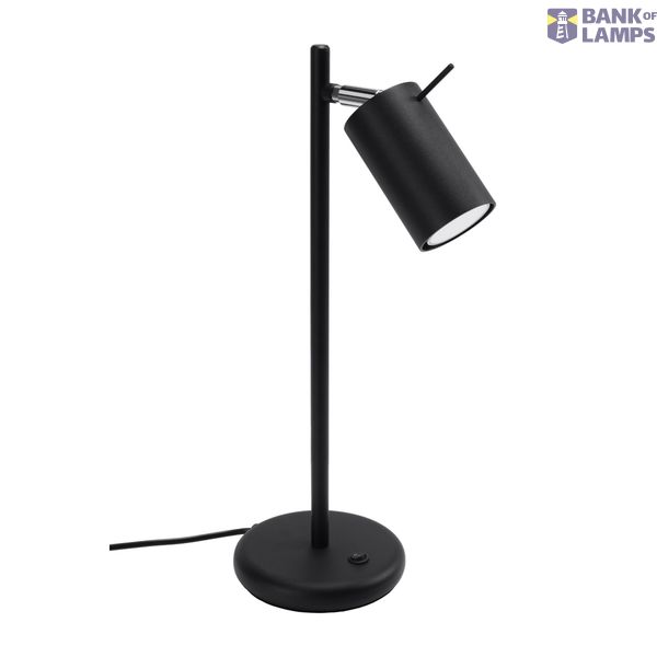 RING DESK LAMP BLACK GU10 1X40W IP20 image 5