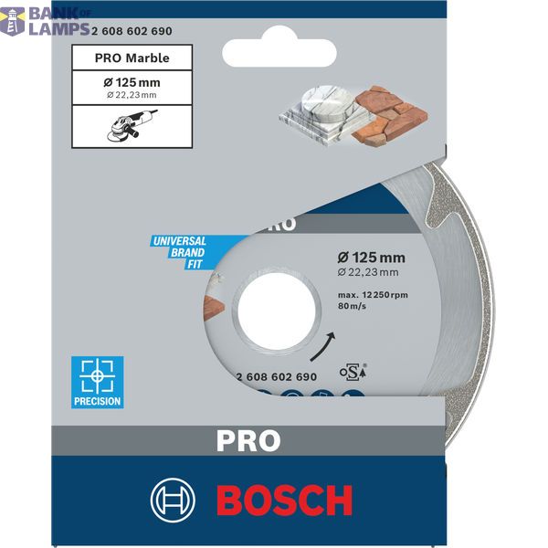 Diamond cutting disc Best for Marble 125 x 22,23 x 2,2 x 3 mm image 3