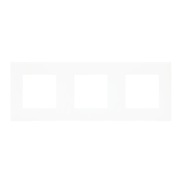 TRIPLE FRAME WHITE image 1