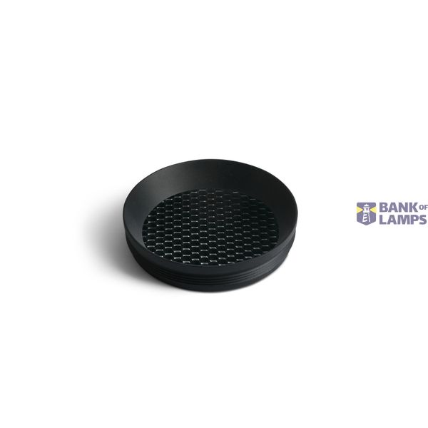 050380CH/B BLACK HONEYCOMB RING image 1