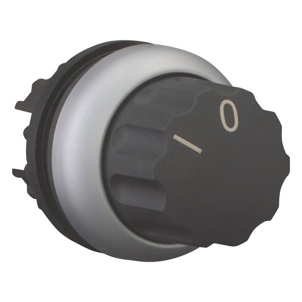 M22-WR Changeover switch, RMQ-Titan, With rotary head, maintained, 2 positions, inscribed, Bezel: titanium image 5