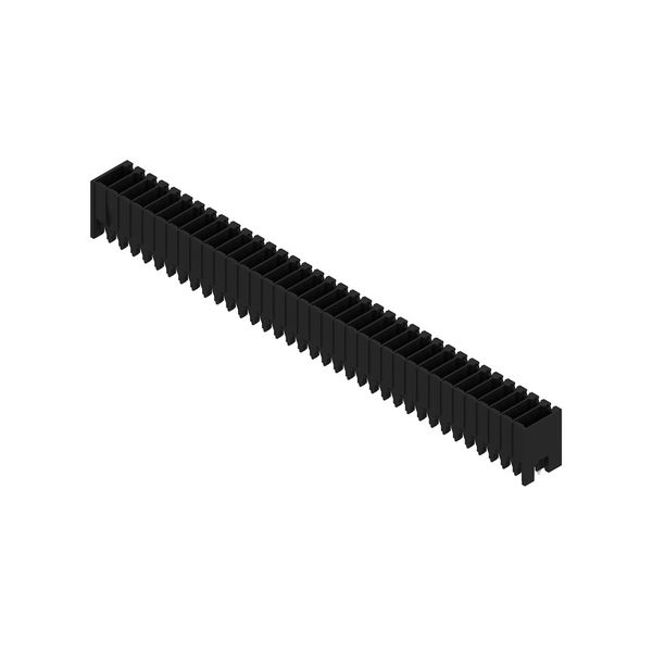PCB plug-in connector, male header, closed side, THT/THR solder connection, 3.50 mm, Number of poles: 36, 180°, Solder pin length (l): 1.5 mm, tinned, black, Box image 4