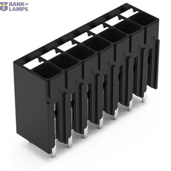 THR PCB terminal block push-button 1.5 mm² black image 1