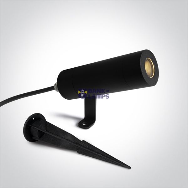 67538B/B/W BLACK GARDEN SPOT 6,5W 700mA WW IP65 DARK LIGHT image 1