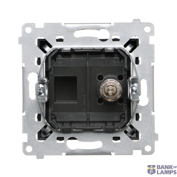 Double socket outlet with Schuko earthing and shutters, (Complete product), 16A, 250V, Screw, Gold matt, metalic image 1