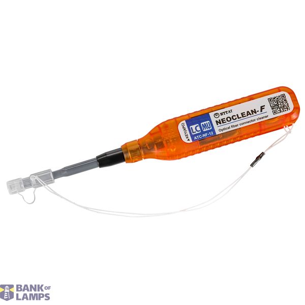 Cleaning tool for LC and MU optical connectors image 1