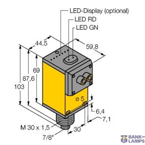 Photoelectric Sensor Photoelectric Sensor for Plastic Fibers   Q45VR2FPQ image 1