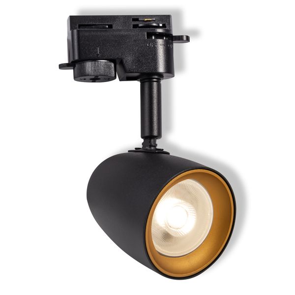 TRACK 1-PH SPOT ROCKET GU10 BK OSRAM image 1