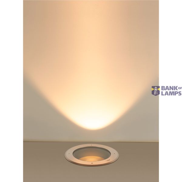 DASAR® XL,round cover 24° 3000K incl. DALI driver stainless steel image 2