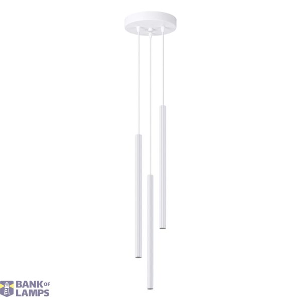 Pendant lamp ARCHE 3P white image 1