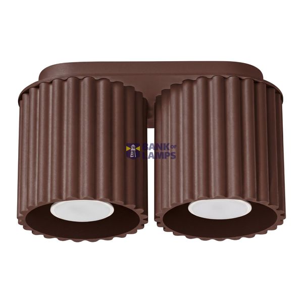 Ceiling lamp AURA 2 brown GU10 image 9