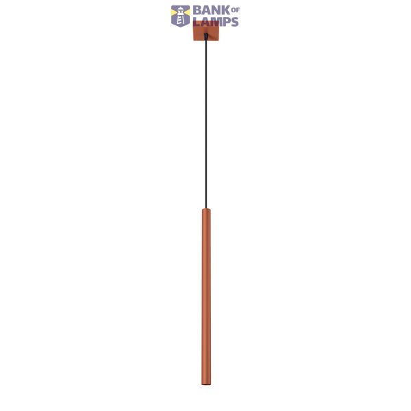 HANGING LAMP PASTELO 1 RED OCHRE 1XG9 image 2