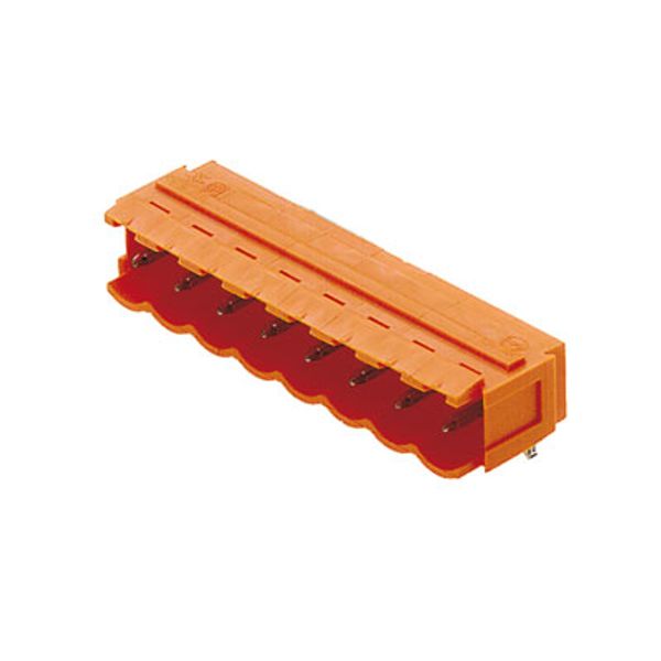 PCB plug-in connector, male header, Dovetails for fixing blocks, THT solder connection, 5.00 mm, Number of poles: 5, 90°, Solder pin length (l): 4.5 mm, tinned, black, Box image 2