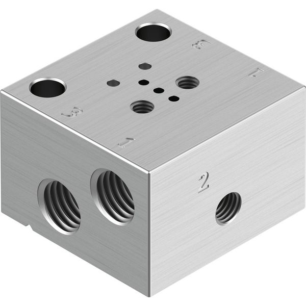 VABS-C12-6-B-M3 Manifold block image 1