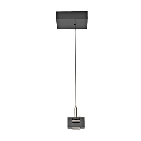 48V H-TRACK CANOPY BLACK 2PCS PENDANTKIT image 1