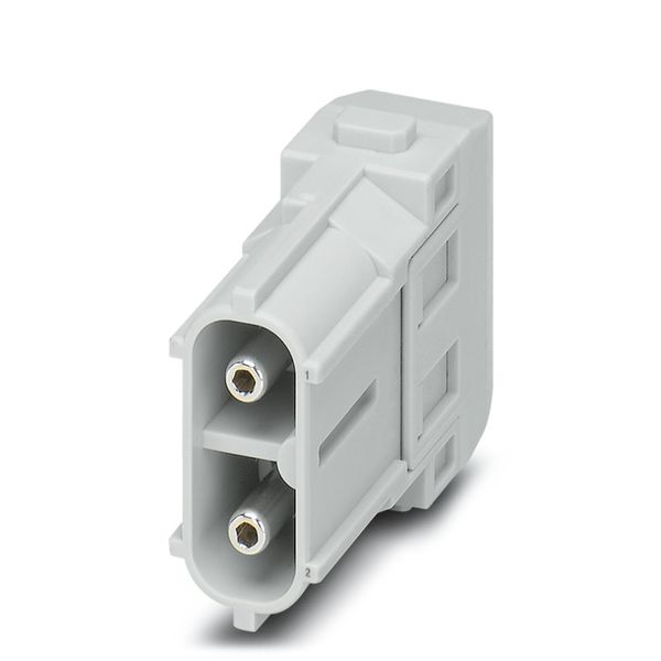 Power module, 690 V, 40 A, Number of poles: 2, Axial screw connection, Male, Required plug-in slots: 1 image 1