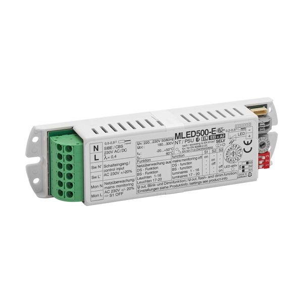 Power supply for LED f. CPS with individual light mon. image 2