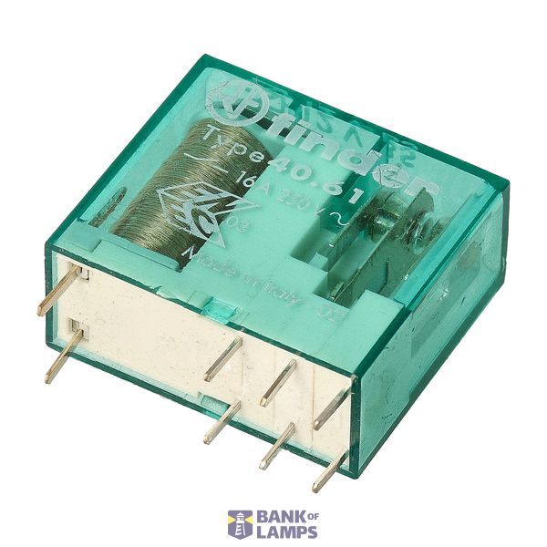 PCB/Plug-in Rel. 5mm.pinning 1NO 16A/5VUC bistable/AgSnO2 (40.61.6.005.4300) image 5