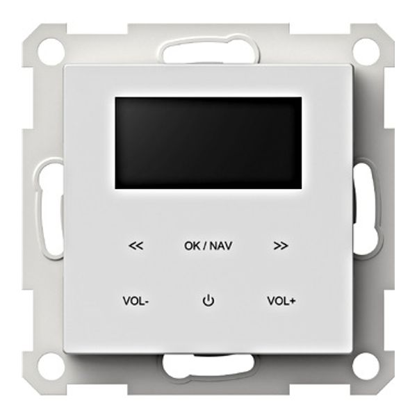Radio Set+DAB with Bluetooth incl. loudspeaker, white image 1