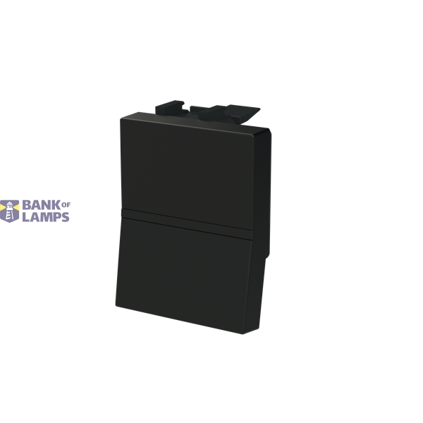 Switch 1-gang, 1-way, SP - 1,5 M - Matt Black image 2