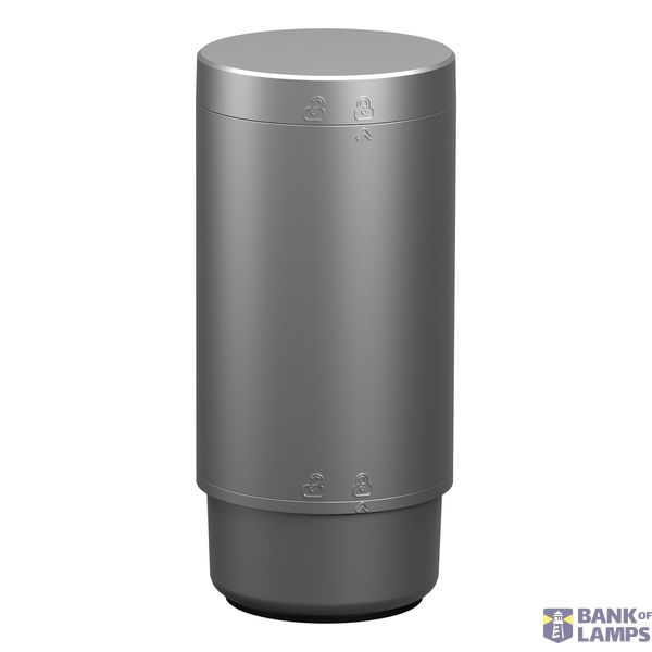 AC base direct/tube & cover in silver image 1