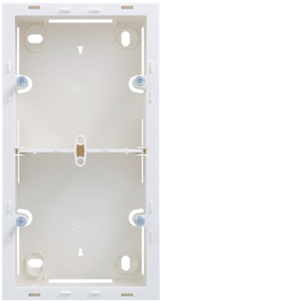 Adapter for mounting on plaster 2x2M, white image 1