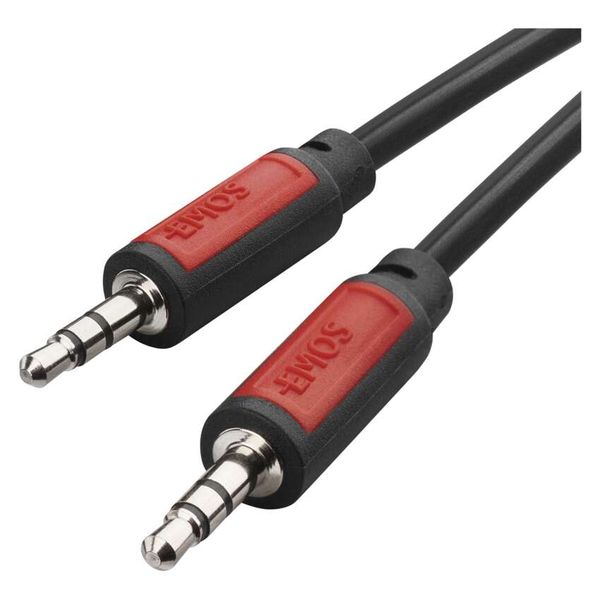 JACK cable 3,5mm Stereo/Male - 3,5mm Stereo/Male 1,5m image 1