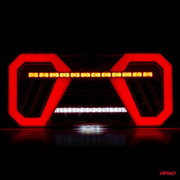 Rear combination LED lamp AMiO RCL-04-R dynamic, right image 1