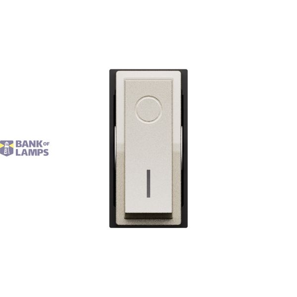 L.NOW - 1WAY SWITCH 2P 16AX 1M CHAMPAGNE image 2