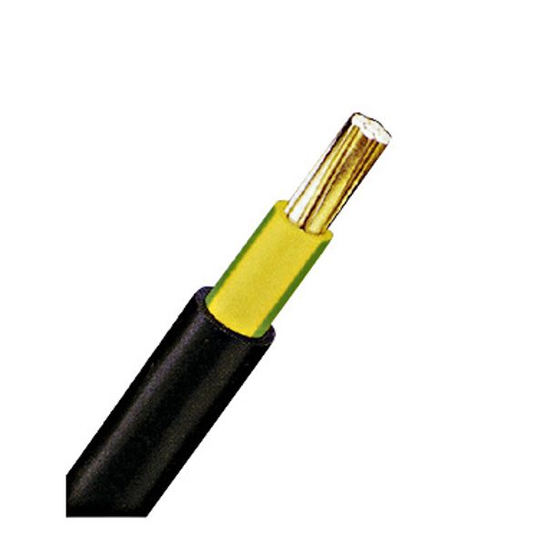 PVC Insulated Heavy Current Cable 0,6/1kV NYY-J 1x150rm bk (The price is shown without markup on metals. Request a quote for accurate information) image 1