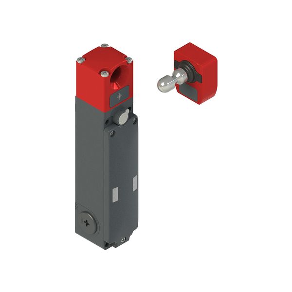 NG series safety switch with lock, with actuator image 1