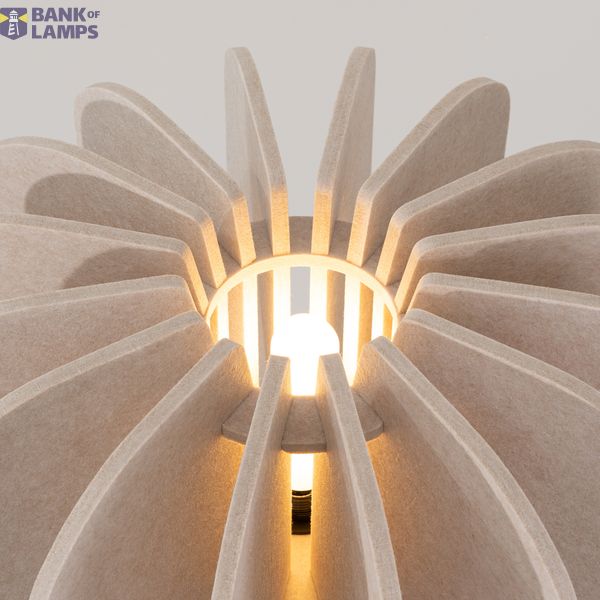 Floor lamp MULA 45 beige image 12