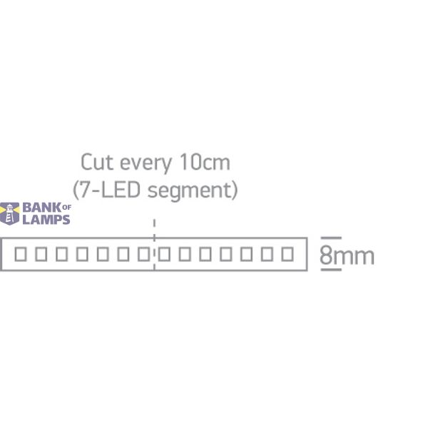 LED STRIP 24V DC WW 5m ROLL 4,8W/m IP20 image 3