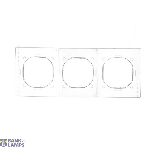 R-TV-SAT pass through aerial socket, atten.: 10dB, cream white/electro white image 1