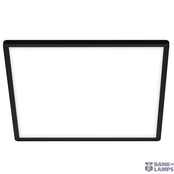 Ultra flat LED Panel with LED Backlight, black,1xLED/22W image 1