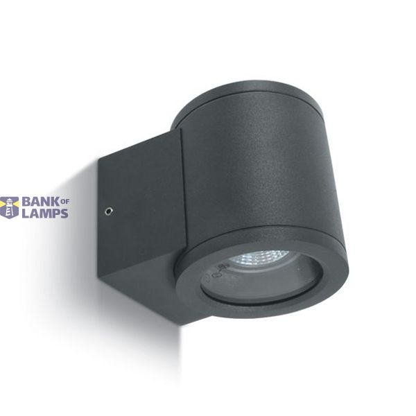 ANTHRACITE WALL GU10 10W IP54 image 1