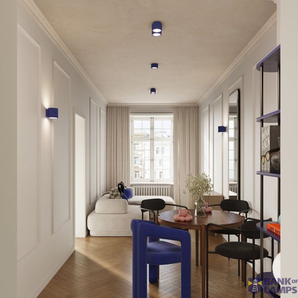 Ceiling lamp AURA 1 ultramarine Gx53 image 7