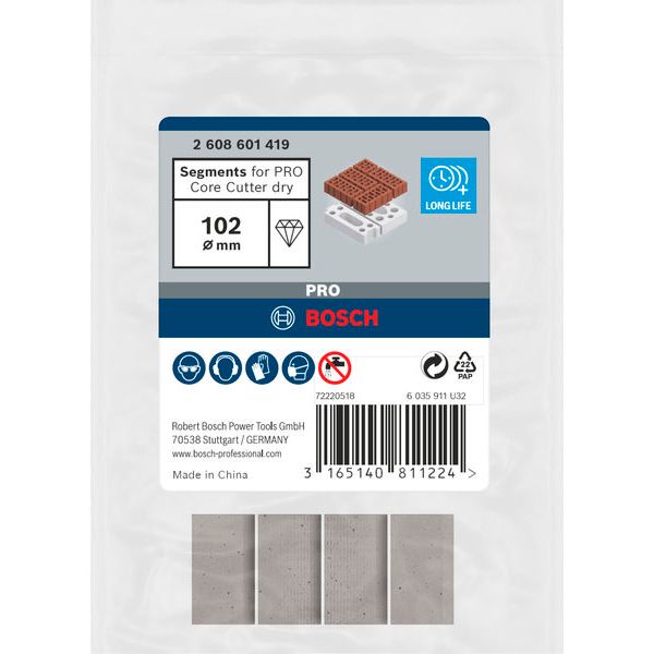 PRO Core Cutter dry, 102x11.5 mm, 1 1/4-Inch UNC image 2