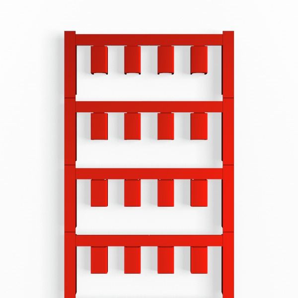 SlimFix, Conductor and cable markers, 4.7 - 7.4 mm, 12 x 7.4 mm, red image 1