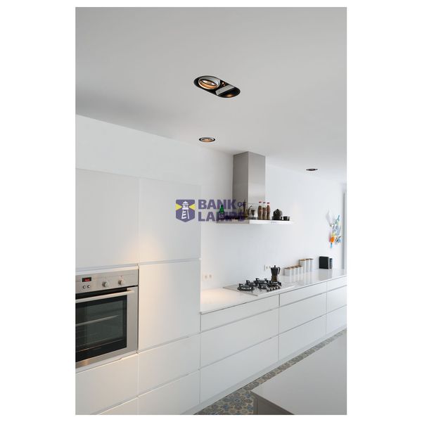 AIXLIGHT PRO I FRAMELESS ROUND fitting housing, steel, black image 3