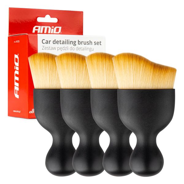 Car detailing brush set AMIO-04335 image 1