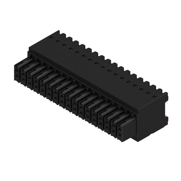 PCB plug-in connector, female plug, 3.50 mm, Number of poles: 34, 180°, PUSH IN with push button, Clamping range, max. : 1.5 mm², Box image 3