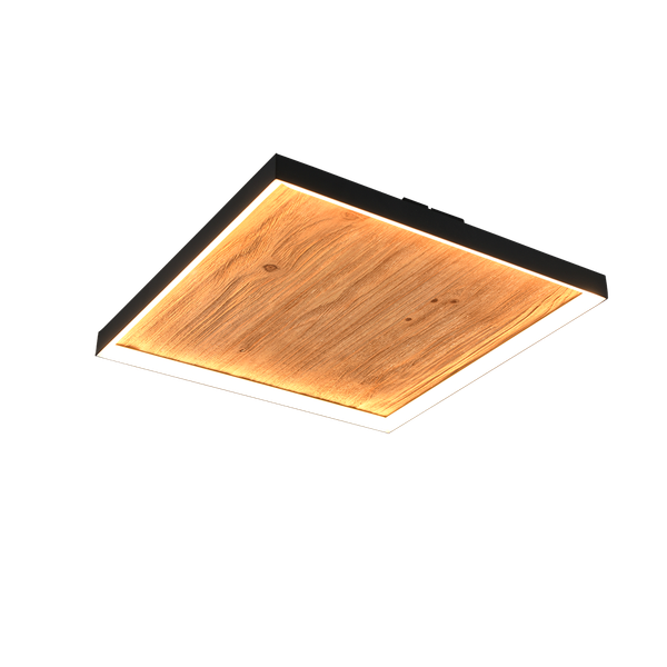 Kalea LED ceiling lamp wood image 1