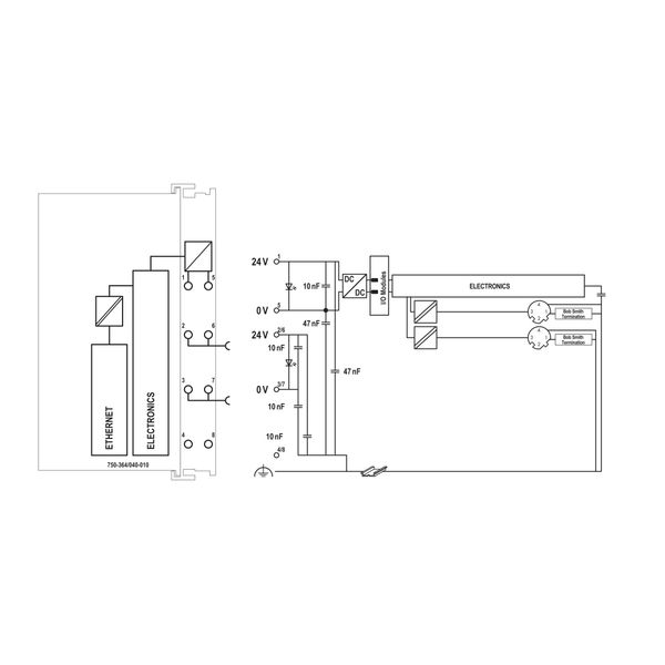 Fieldbus Coupler Modbus TCP M12 4th generation Extreme dark gray image 6