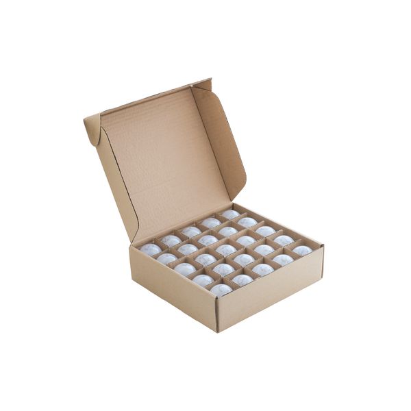 EcoPack LED Ball G45 B22d 1W 2800K Bulk image 1