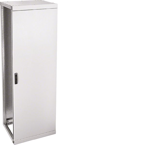 Modular stand-alone distrib. IP41 350x2200x400 120° RAL7035 rear wall  image 1