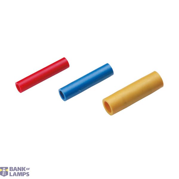 Insulated butt connectors, 0.5–1.5 mm², red image 1