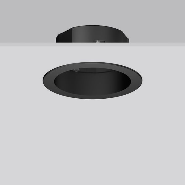 Spring system housing D 130 H 80 colour: black image 2